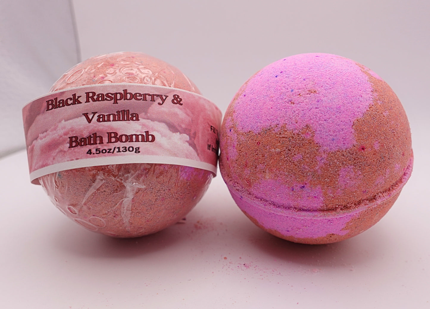 Black Raspberry Vanilla Bath Bomb